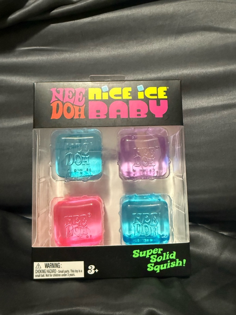 Nice Ice Baby Super Solid Squish Set - Pink, Blue, Purple